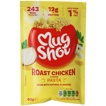 MUGSHOT 60G PASTA ROAST CHICKEN
