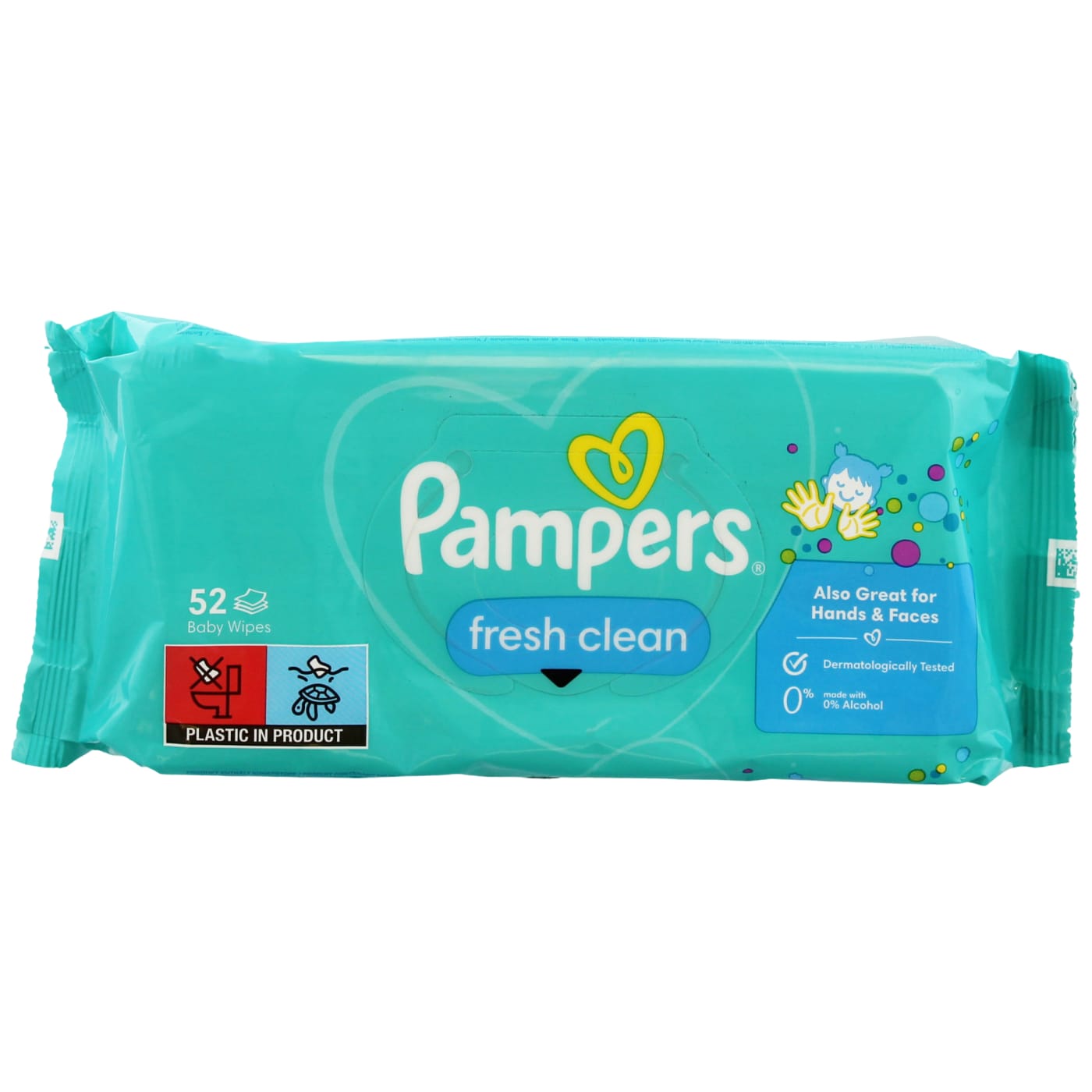 PAMPERS BABY & CHILD WIPES FRESH CLEAN 52'S