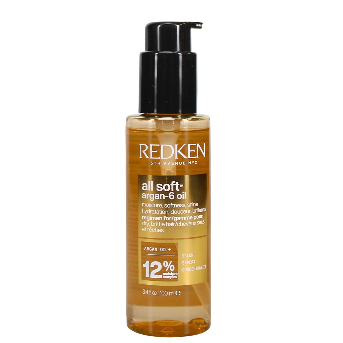 REDKEN HAIR OIL ALL SOFT ARGAN OIL FOR DRY HAIR 100ML