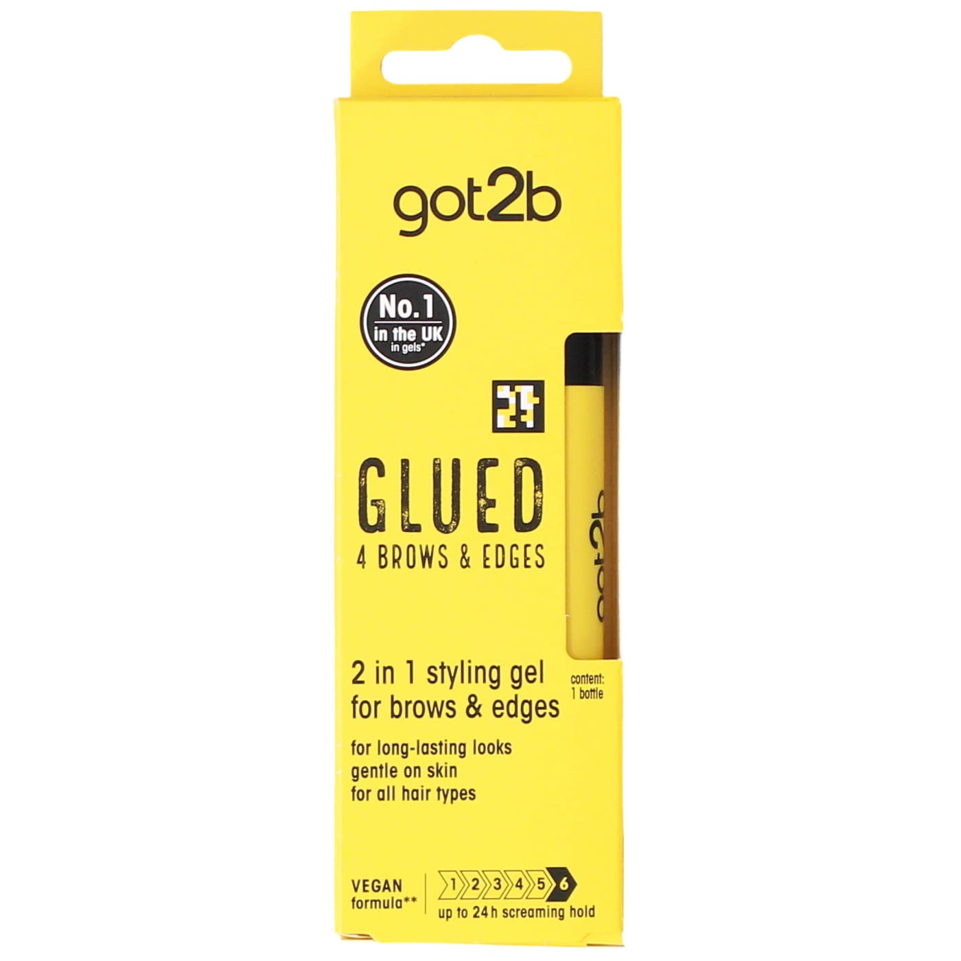 SCHWARZKOPF GOT2B GLUED 2IN1 BROWS & EDGES GEL 16ML