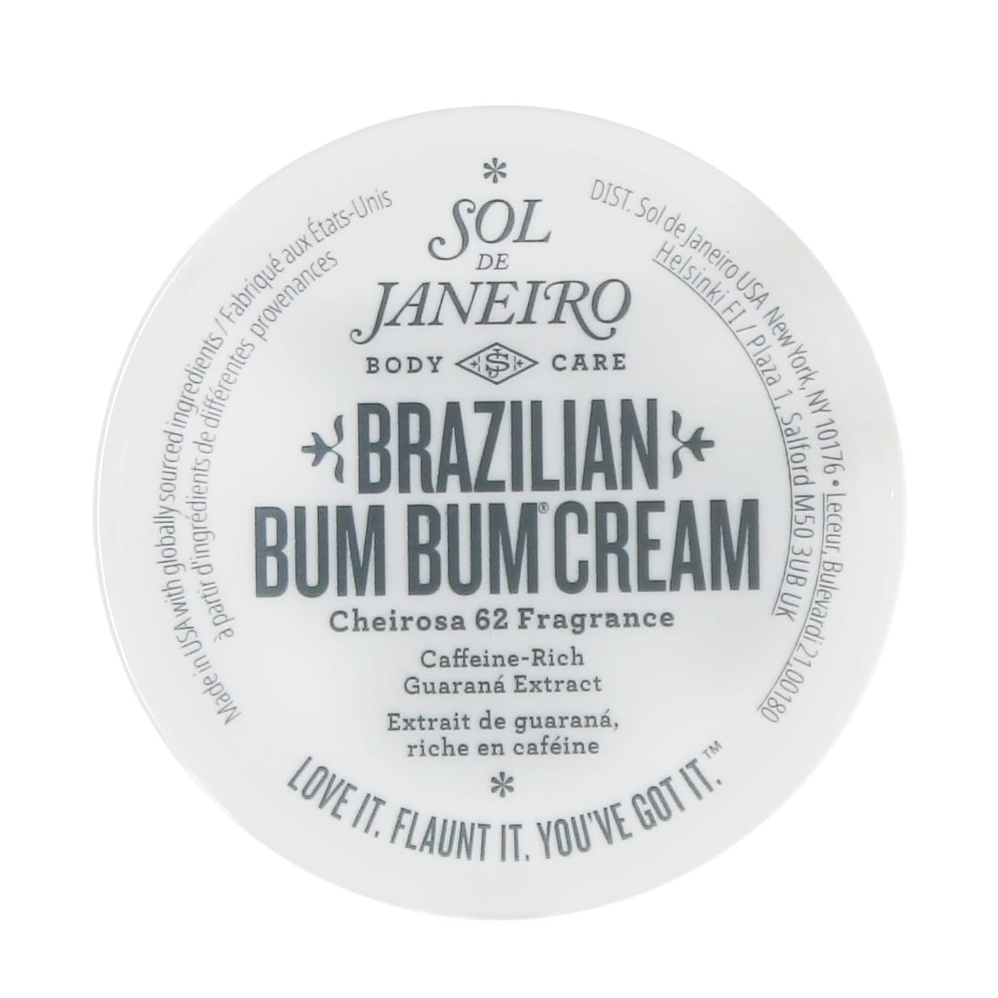 SOL DE JANEIRO BRAZILIAN BUM BUM BODY CREAM CHEIROSA 62 FRAGRANCE 75ML